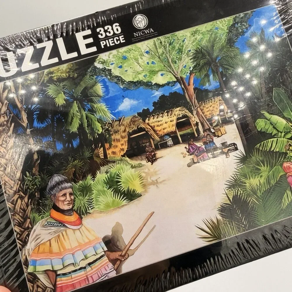 NICWA Homecoming Erica Deitz Seminole 336 Pc Puzzle 2022 Sealed 12x18